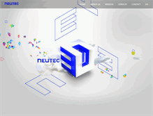 Tablet Screenshot of neutec.com.tw